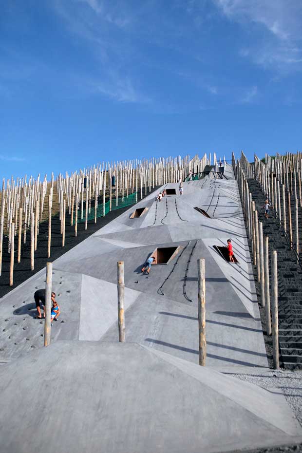 Omgeving parque infantil