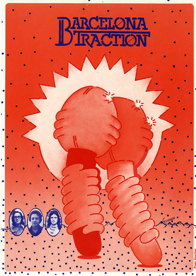 AME010. Cartel Barcelona Traction, 1975