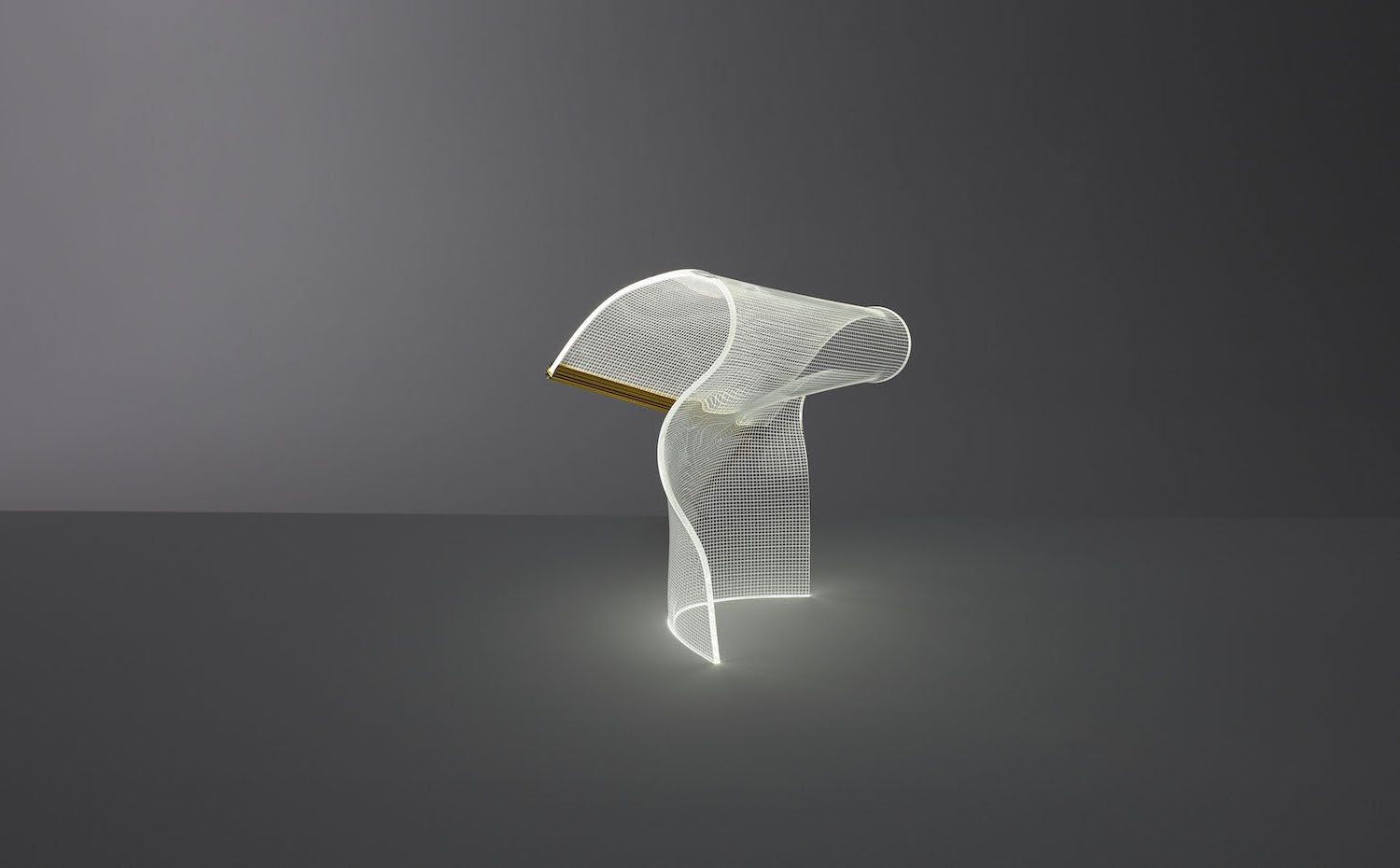 Parachilna GWEILO by Partisans Lamp sobremesa Pequeña 2. Versión de sobremesa la colección Gweilo del estudio Partisans