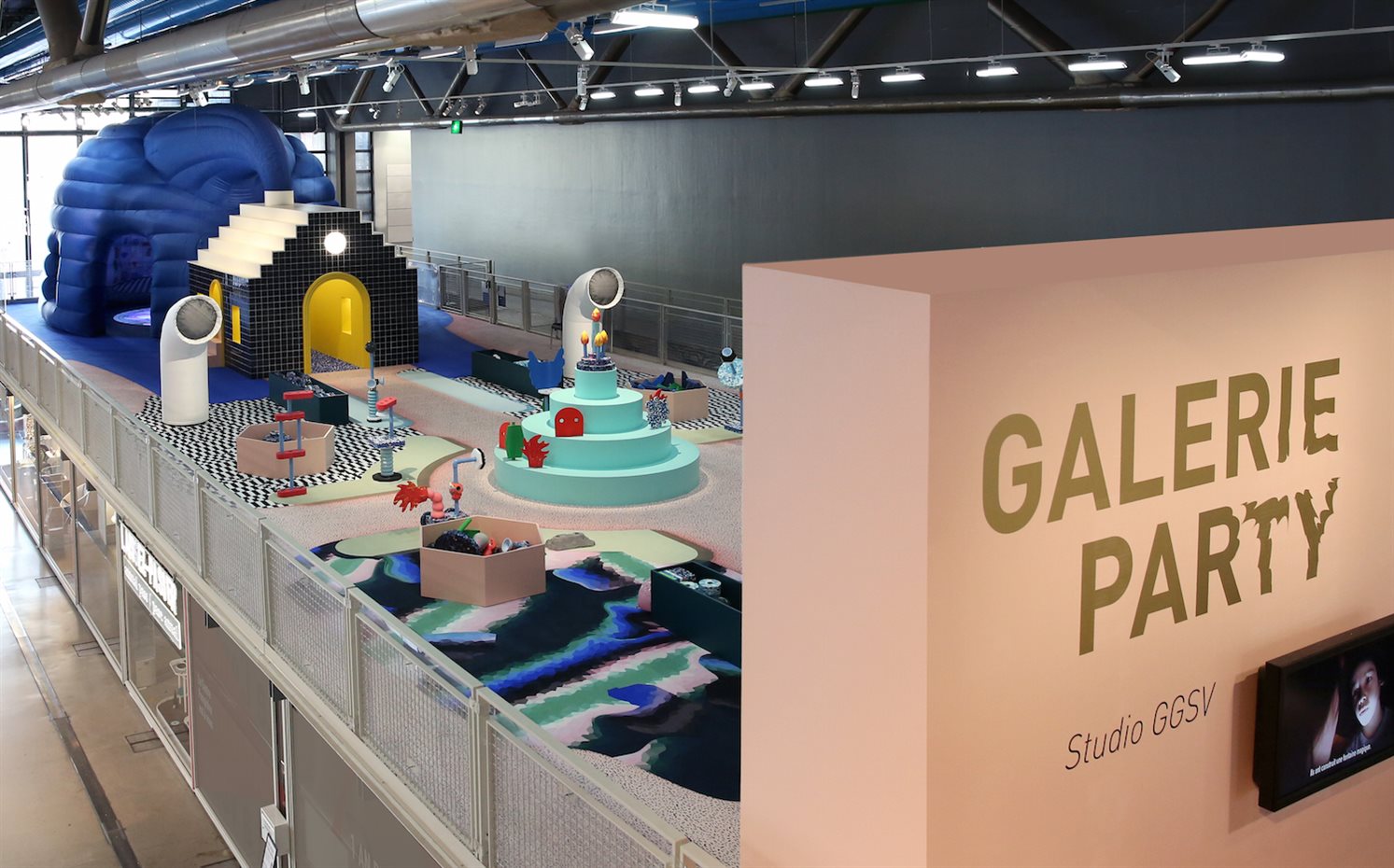 Galerie Party, por estudio GGSV