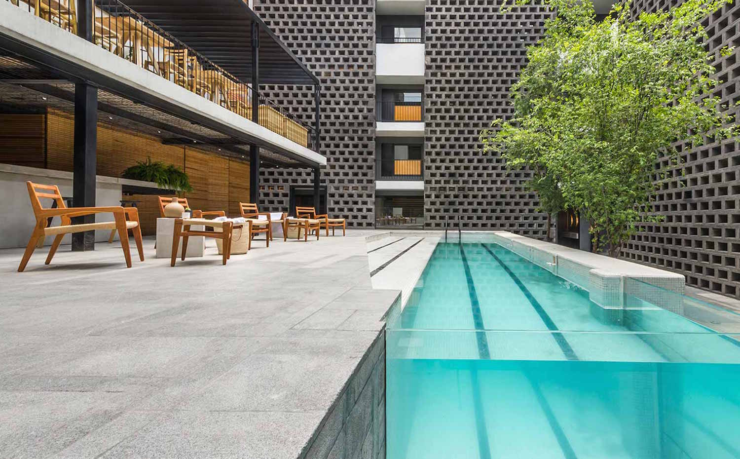  hotel Carlota, en México DF, estudio JSa