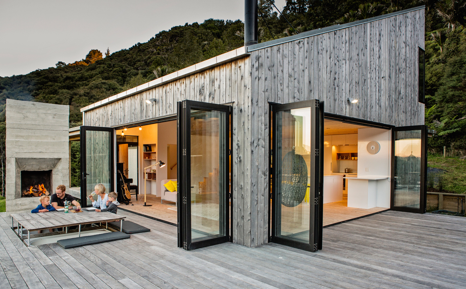 Cabaña contemporánea en Puhoi