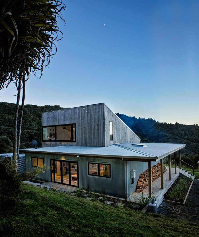 Cabaña contemporánea en Puhoi