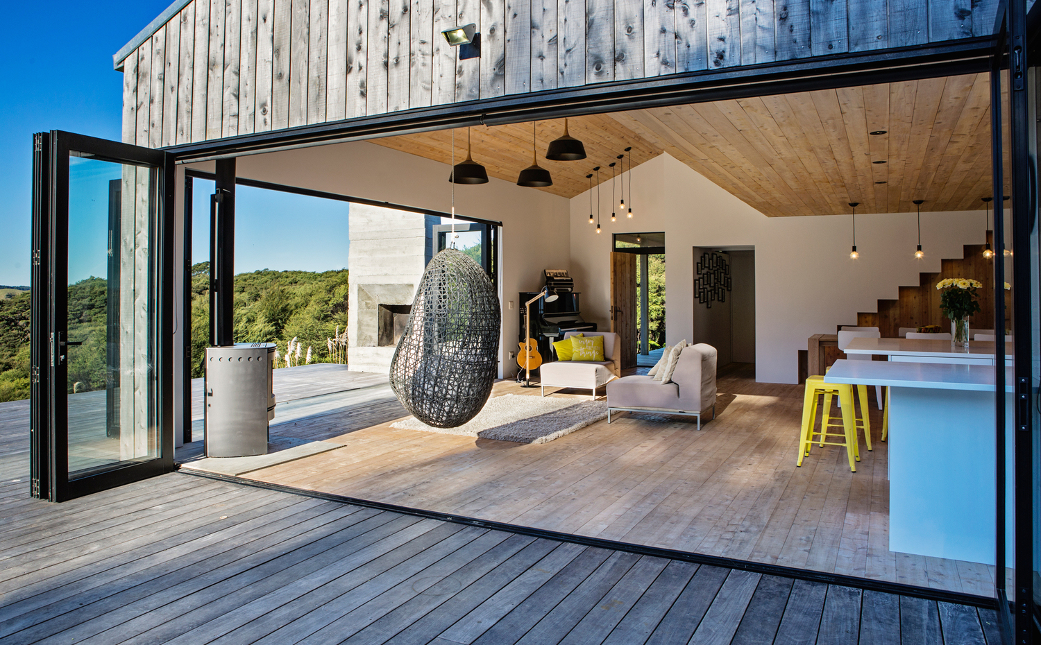 Cabaña contemporánea en Puhoi