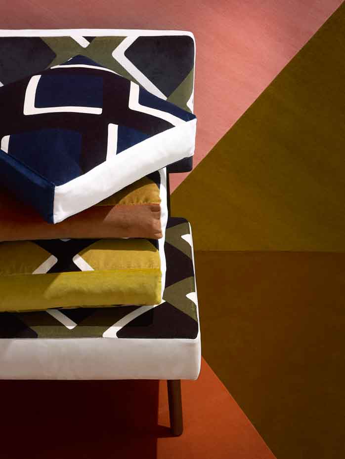 True Velvet, diseño de India Mahdavi para Pierre Frey. Colección True Velvet