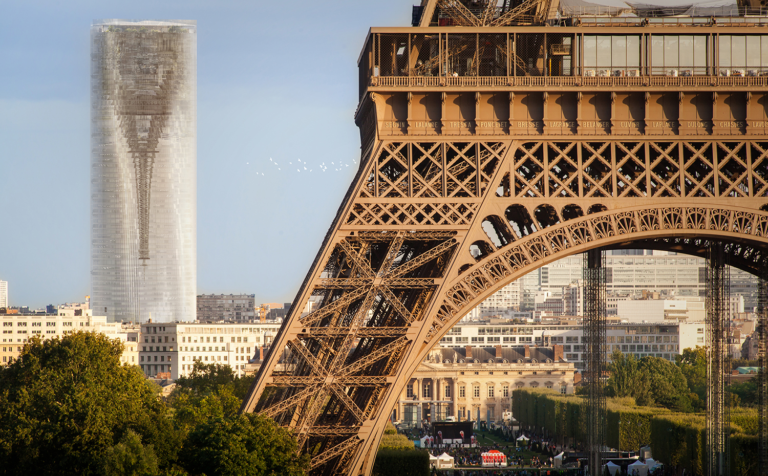 Proyecto Mirage para la renovación de la torre Montparnasse de París, de MAD Architects
