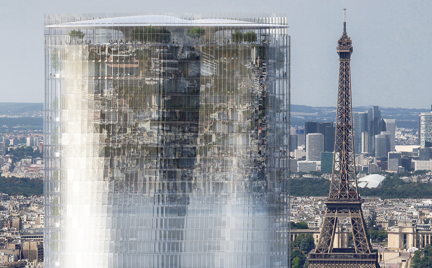Proyecto Mirage para la renovación de la torre Montparnasse de París, de MAD Architects