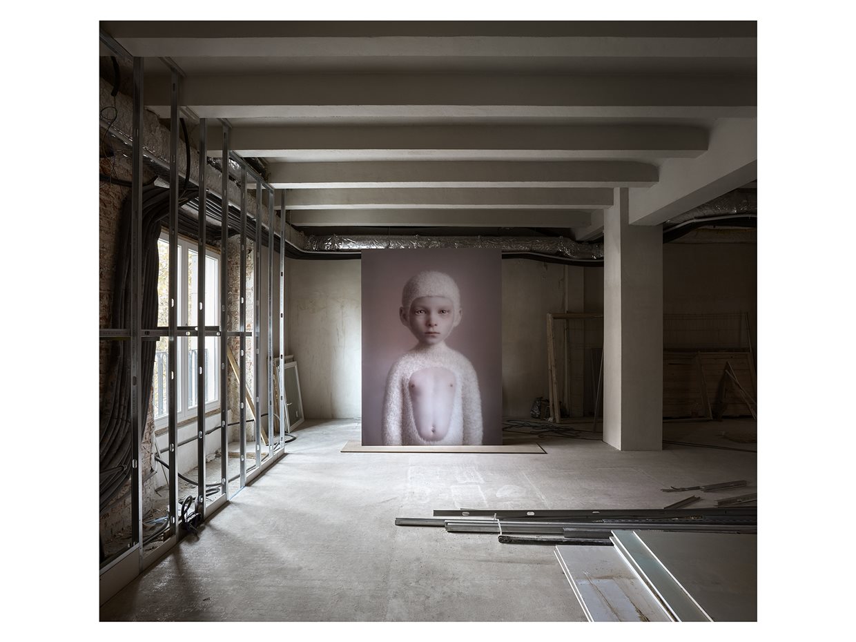 Espacio para la colección de arte SOLO, de estudioHerreros Festival Open House y Semana de la Arquitectura en Madrid