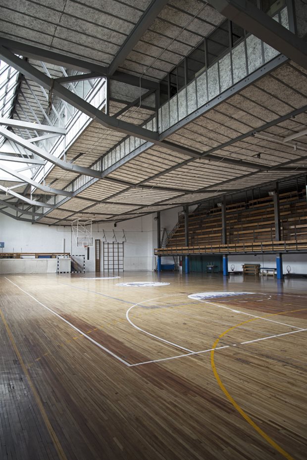 Gimnasio Maravillas, de Alejandro de la Sota Festival Open House y Semana de la Arquitectura en Madrid