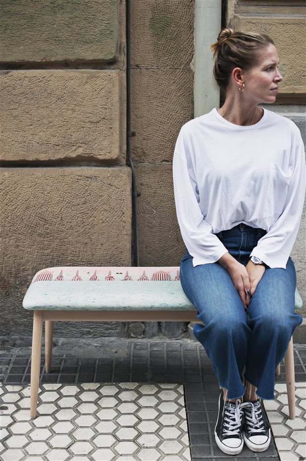 Colaboración de Zubi y la tienda Valentina para Ondarreta