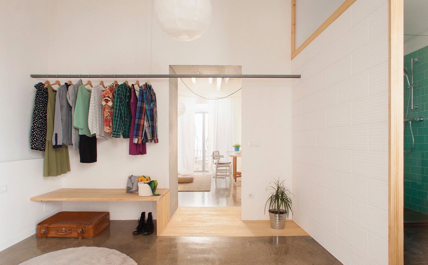 dormitorio mini Armarios inesperados
