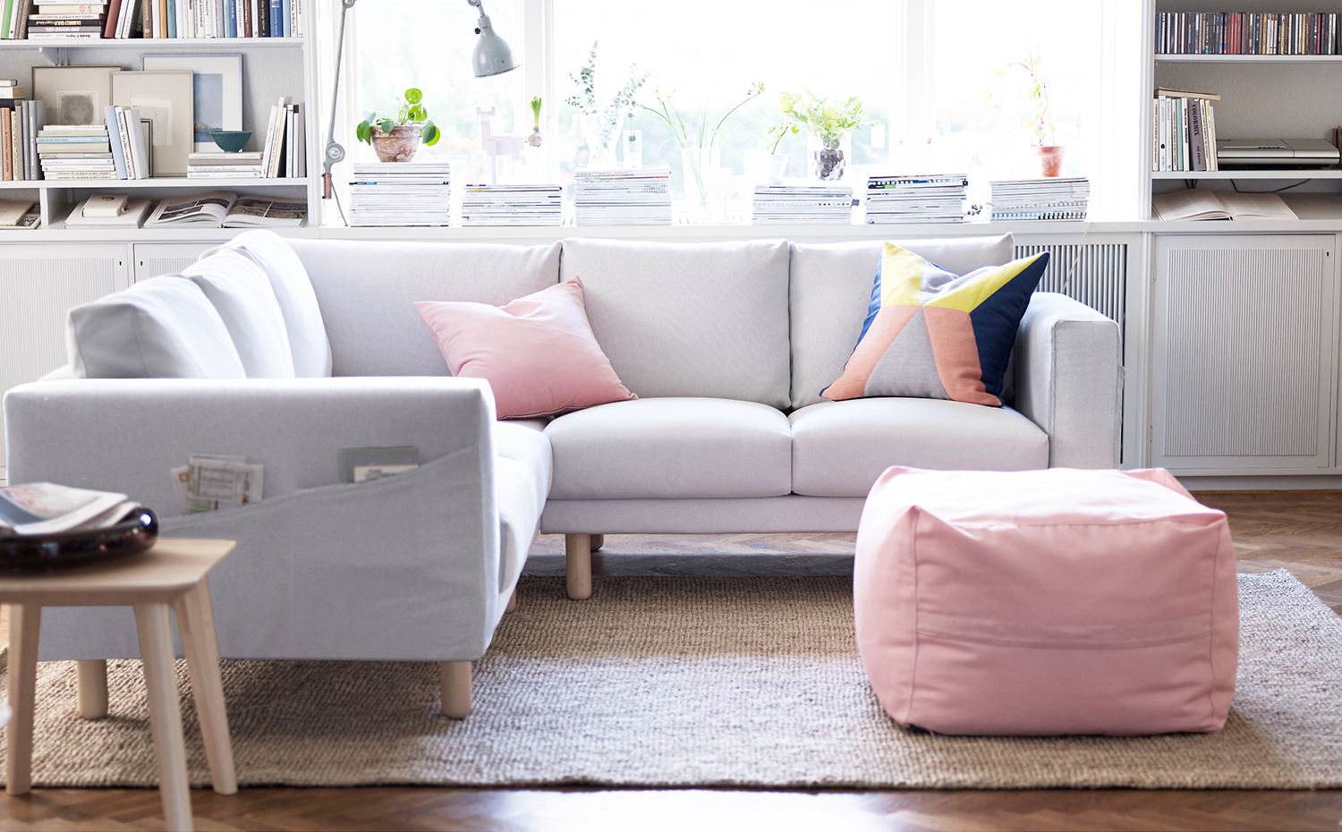 norsborg-corner-sofa-22-finnsta-white-birch  0383732 ph124316 s5. [10] Para toda la familia