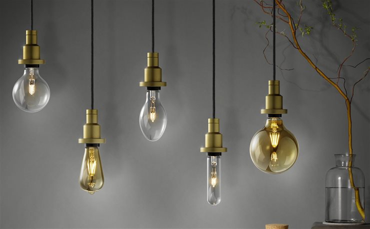 Bombillas Vintage Edition 1906, de Osram.