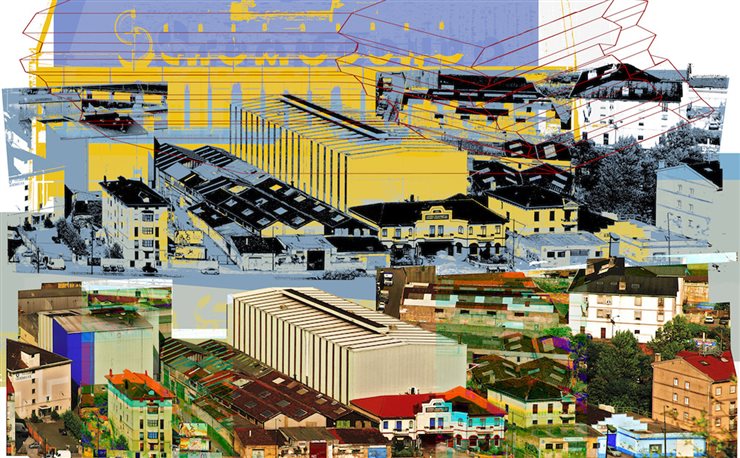 Obra de Xabier Idoate, que participará en 'Conexiones. Arte y arquitectura'
