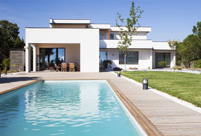 Casa pasiva en Boadilla (Madrid), de la firma 100x100 Madera