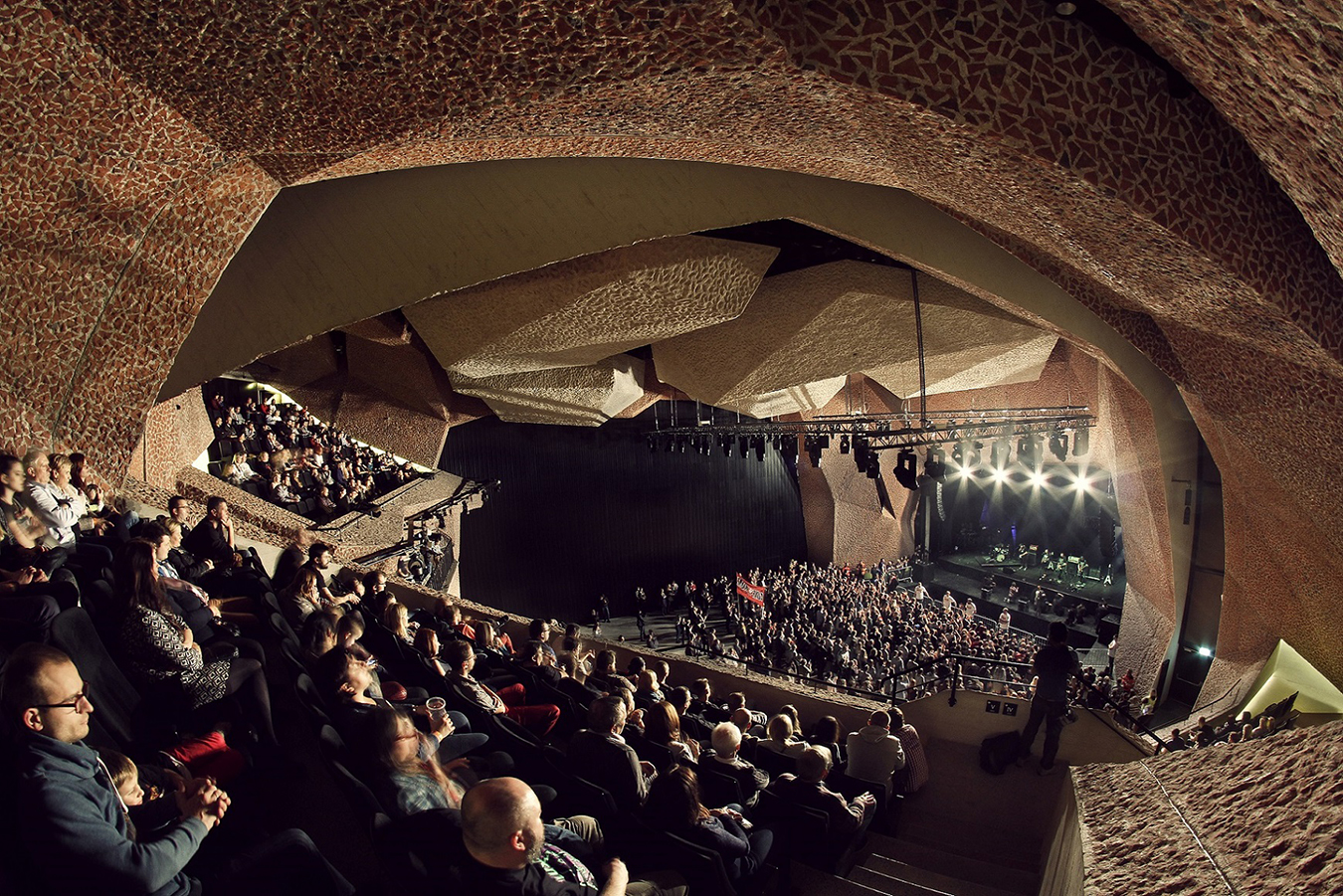 Centro de Cultura y Congresos - CKK Jordanki en Torun, Polonia, de Fernando Martín Menis, mención de honor en la categoría de Arquitectura.