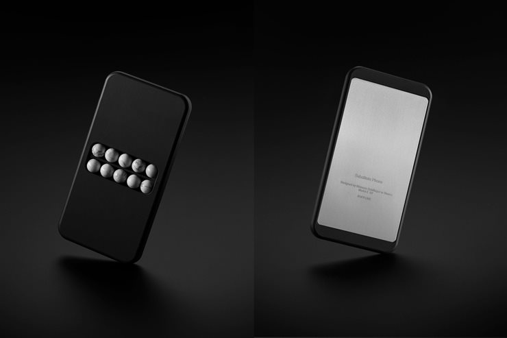  Los prototipos imitan el movimiento de los dedos en una pantalla de móvil.
