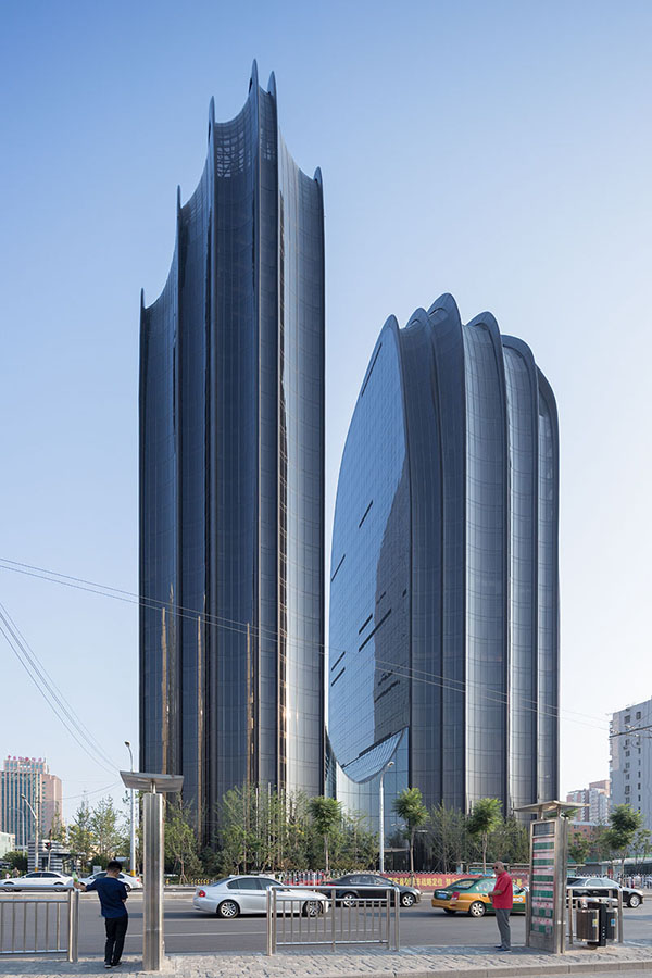 Chaoyang Park Plaza, Pekín, MAD Architects