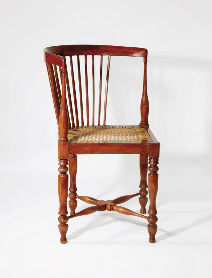 Silla Eckstuhl exposición de Adolf Loos