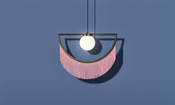 Lámpara Wink, diseño de Masquespacio para Houtique
