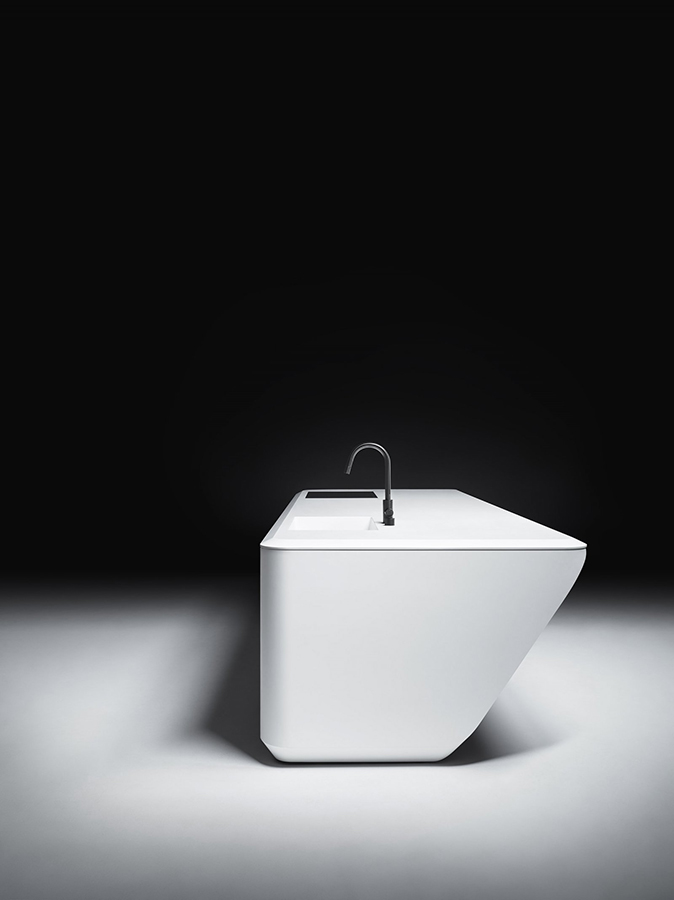 Cocina Cove, de Zaha Hadid Studio para Boffi.
