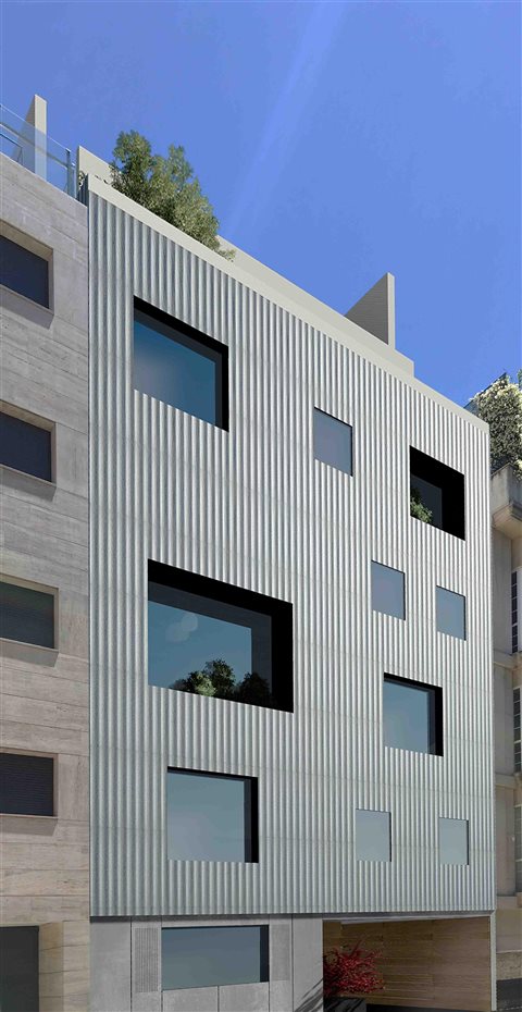 Render fachada  de Dia Promoción ARV. 