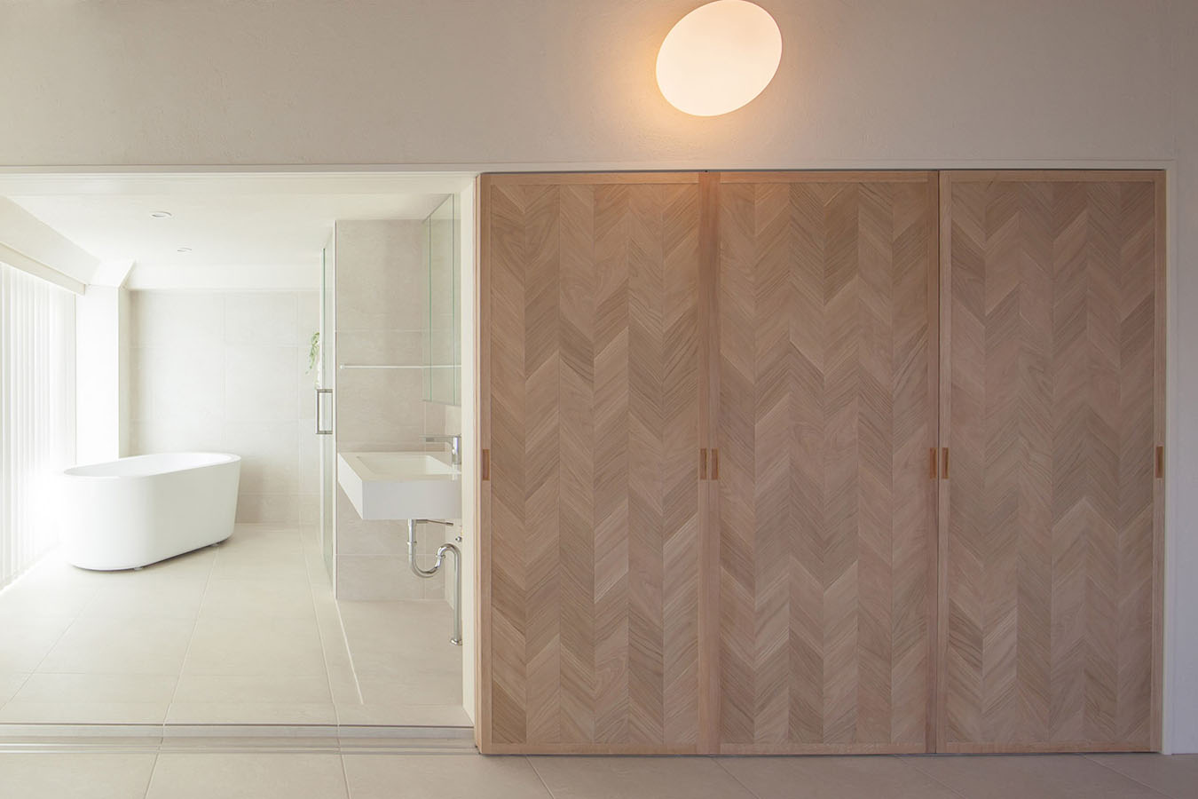 puerta Madera deslizante estudio japonés Hiroyuki Ogawa