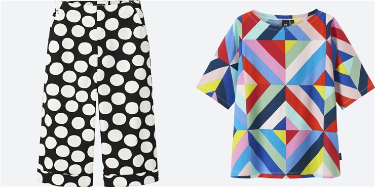 Colección de Marimekko para Uniqlo.
