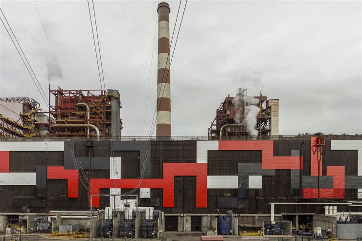 Central hidroeléctrica de Aboño, Asturias.
