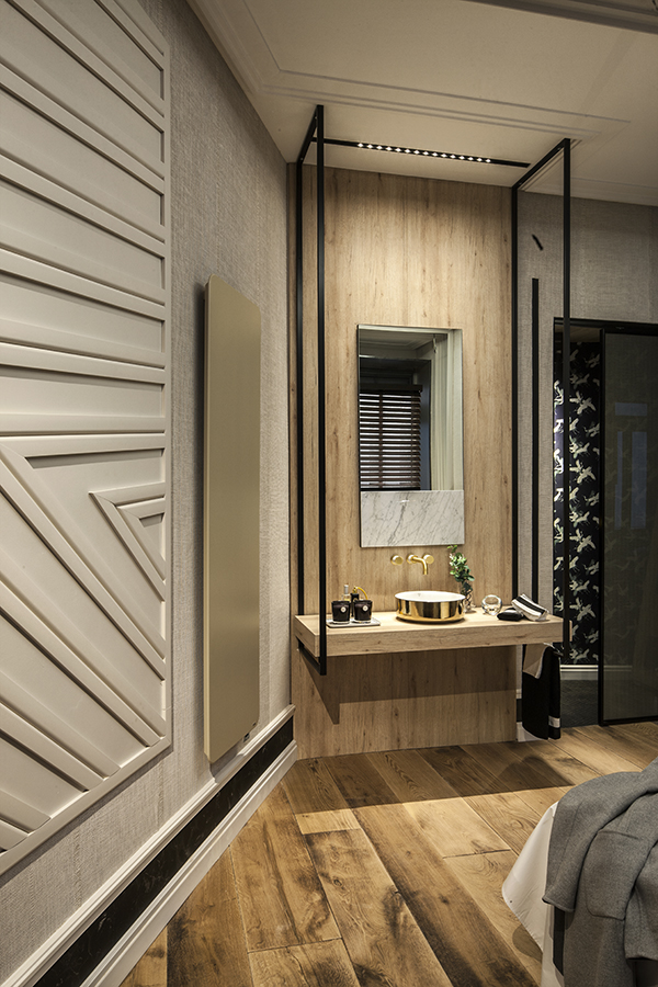 Casa Decor - Ele Room62 Embajada de Bélgica con moldura multifuncional DX182 de Orac Decor. 