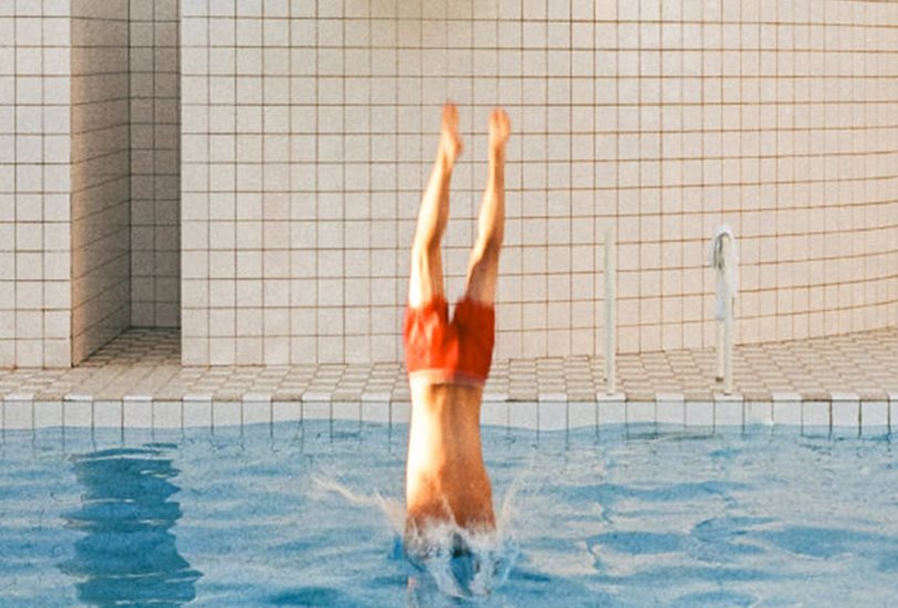 Detalle de la piscina de Alain Capeillères