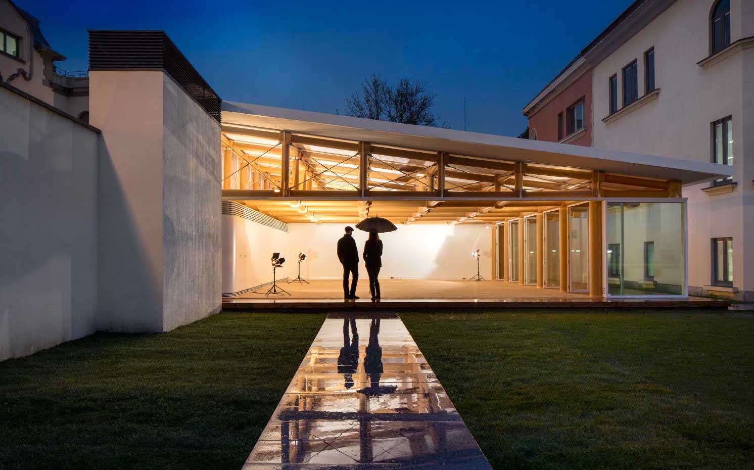 Shigeru Ban, Pabellón de papel (2013) Premio Pritzker