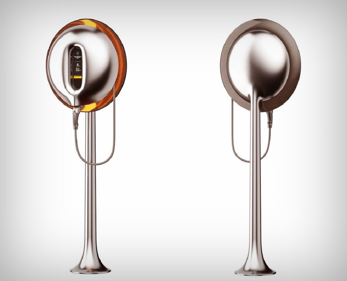 Unidad de recarga Bentley x Starck Power Dock.
