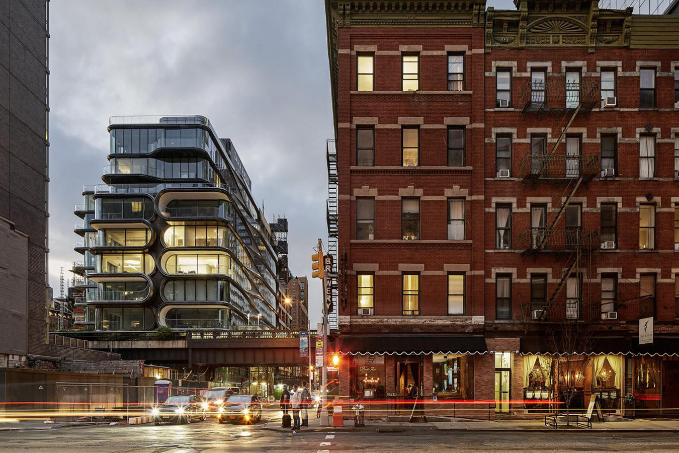 Bloque residencial de Zaha Hadid en Nueva York.
