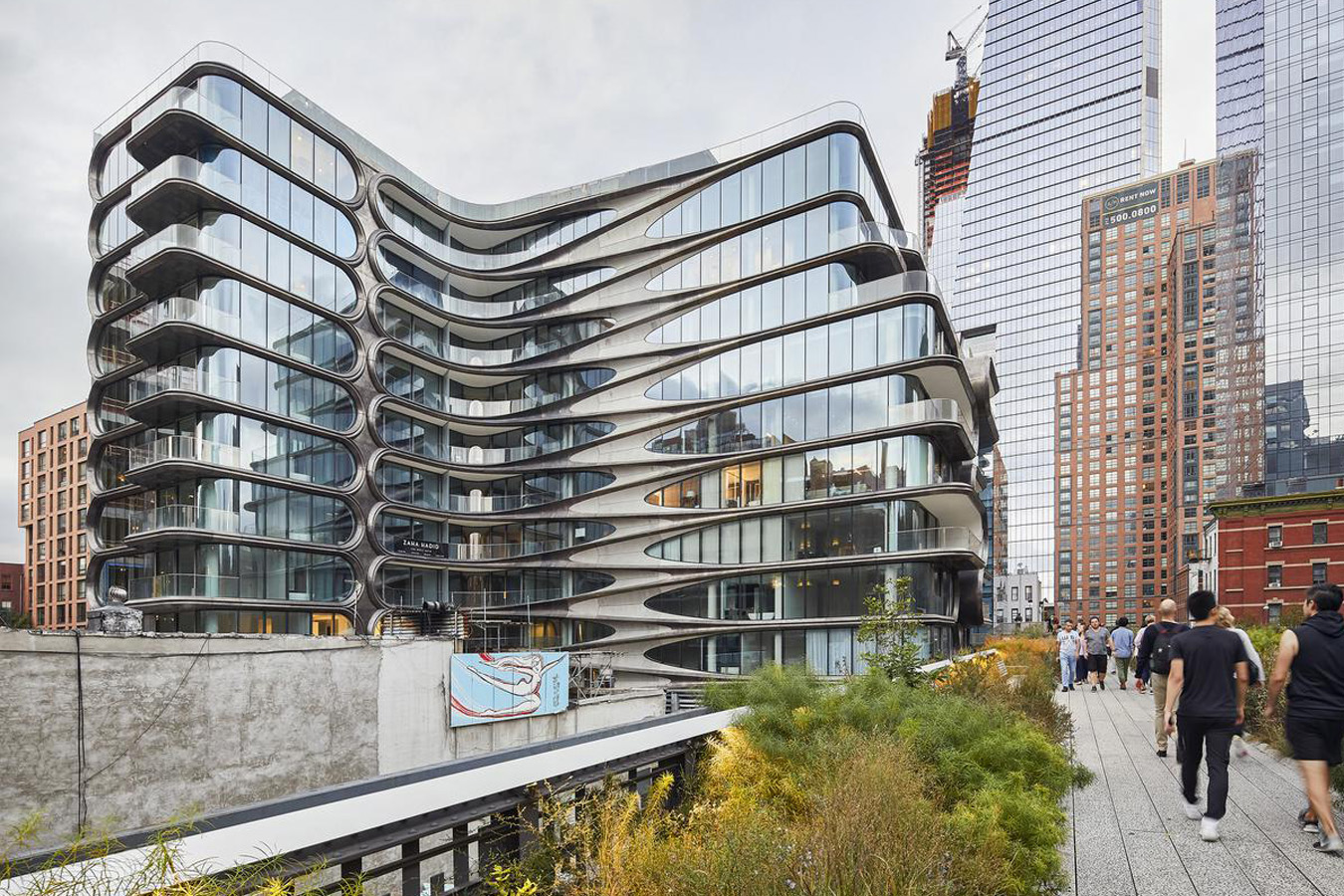 Bloque residencial de Zaha Hadid en Nueva York.