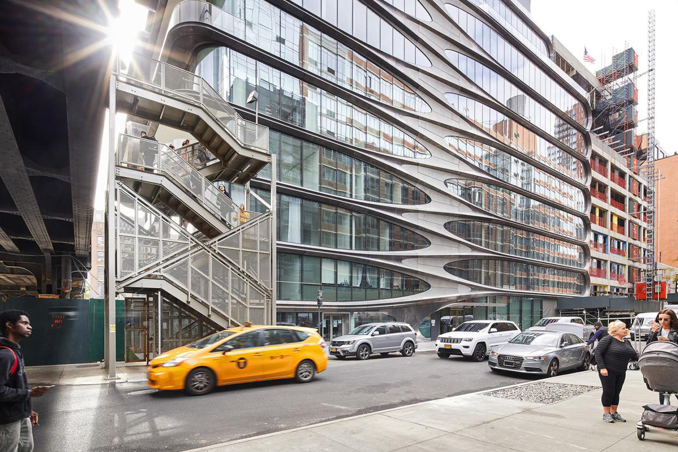 Bloque residencial de Zaha Hadid en Nueva York.