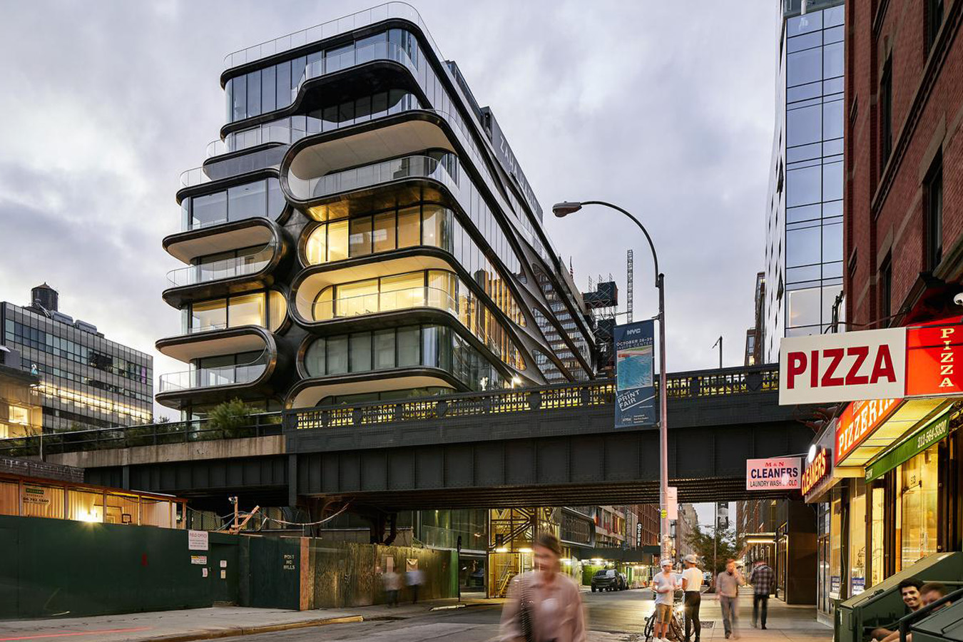 Bloque residencial de Zaha Hadid en Nueva York.