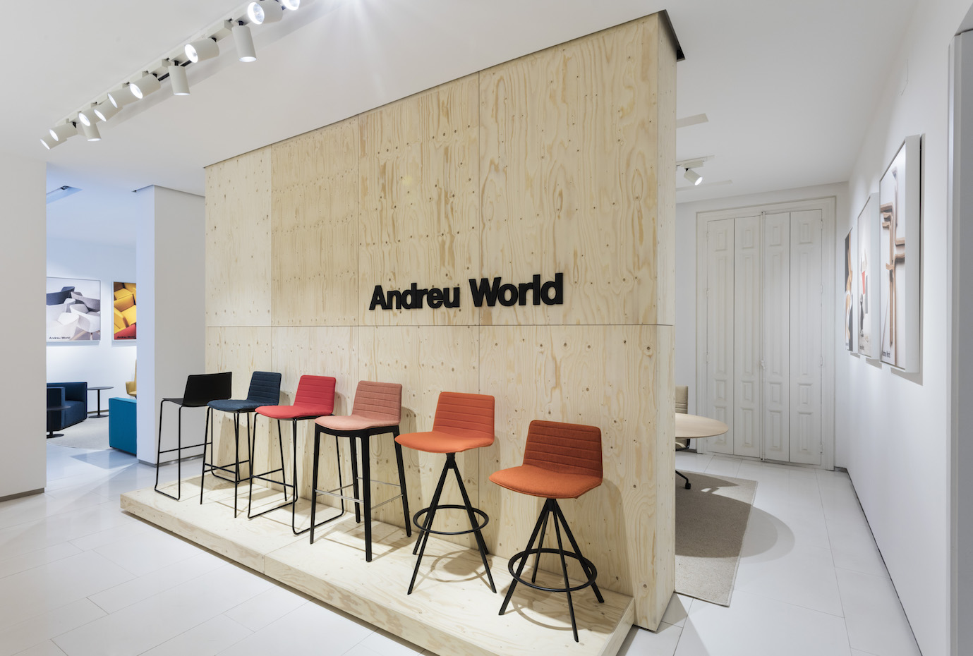 'Showroom' de Andreu World en Madrid.
