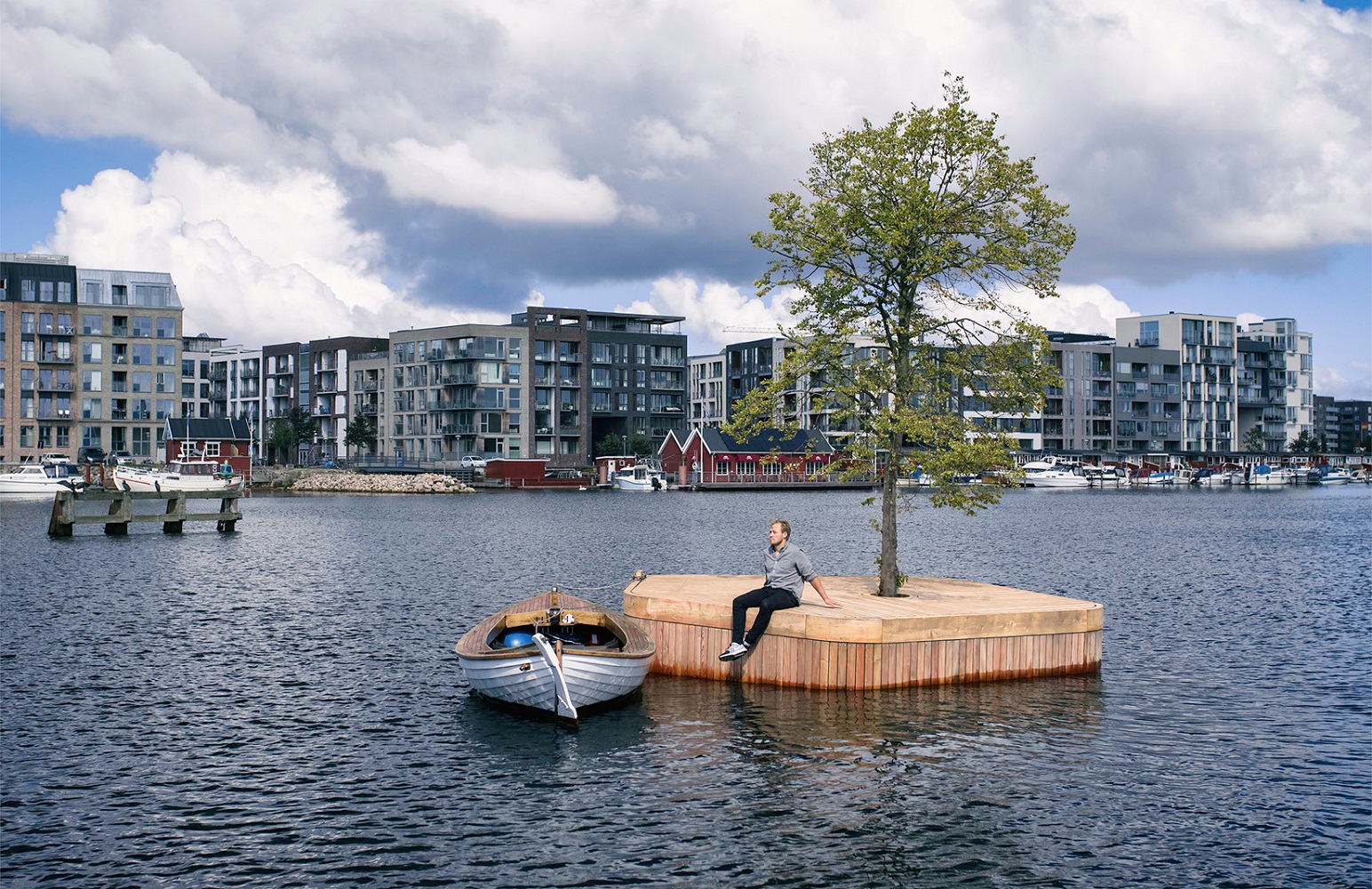 Prototipo de isla del proyecto Copenhaguen Islands.