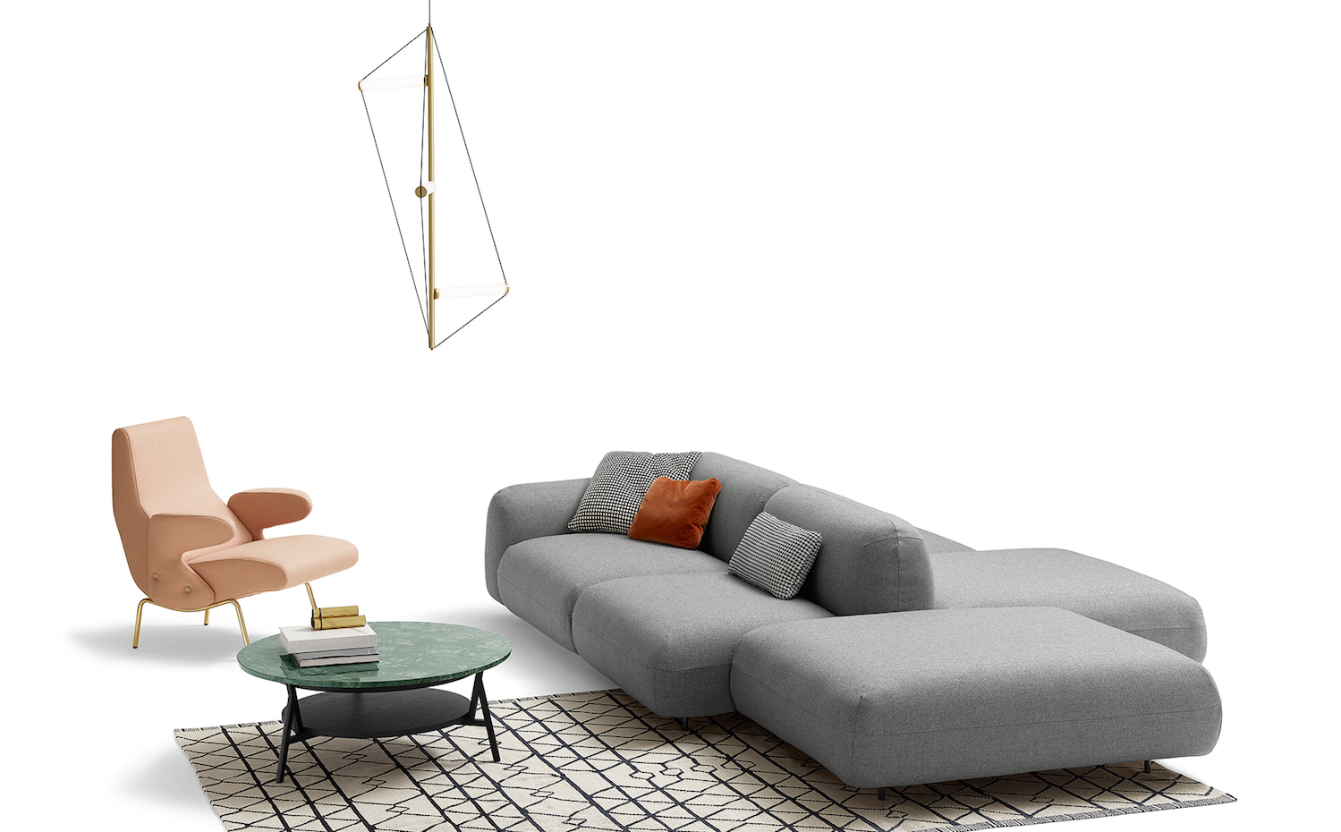 Sofá Tokio, diseño de Claesson Koivisto Rune para Arflex