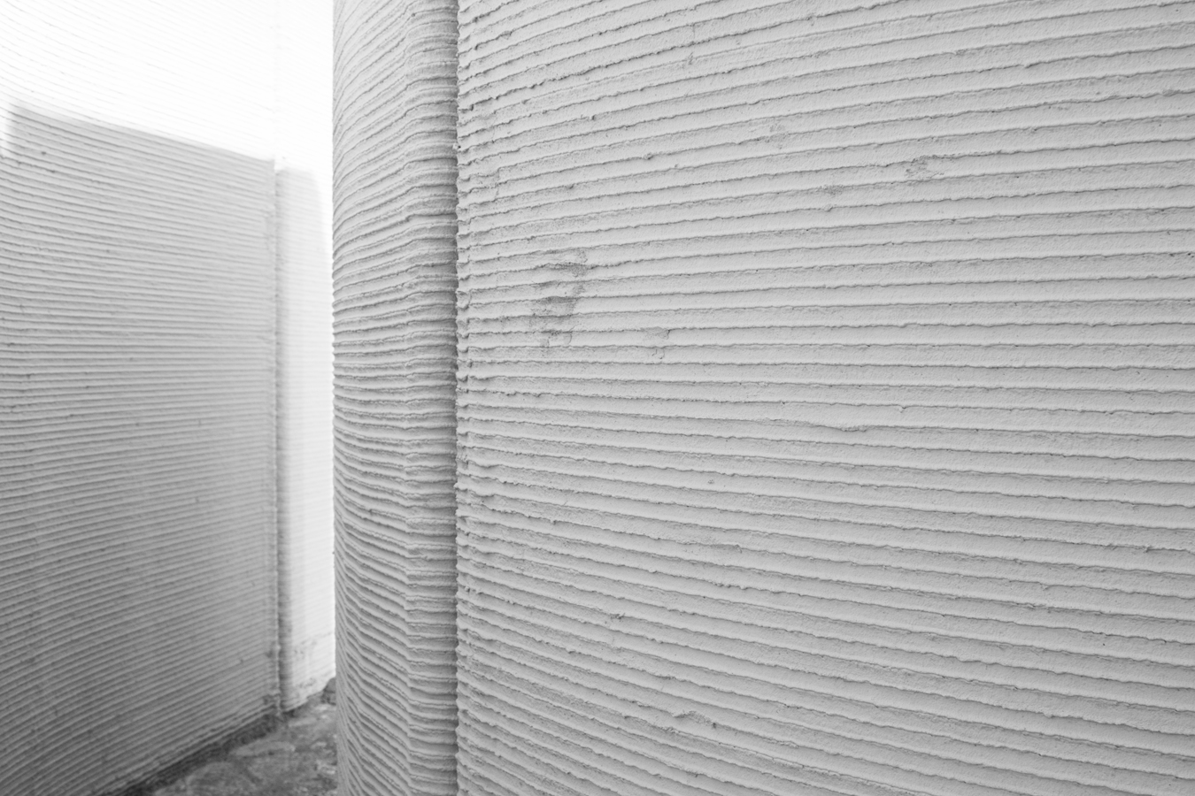 Muros de hormigón en 3D de la firma de ingeniería Arup y el estudio de arquitectura CLS Architetti.