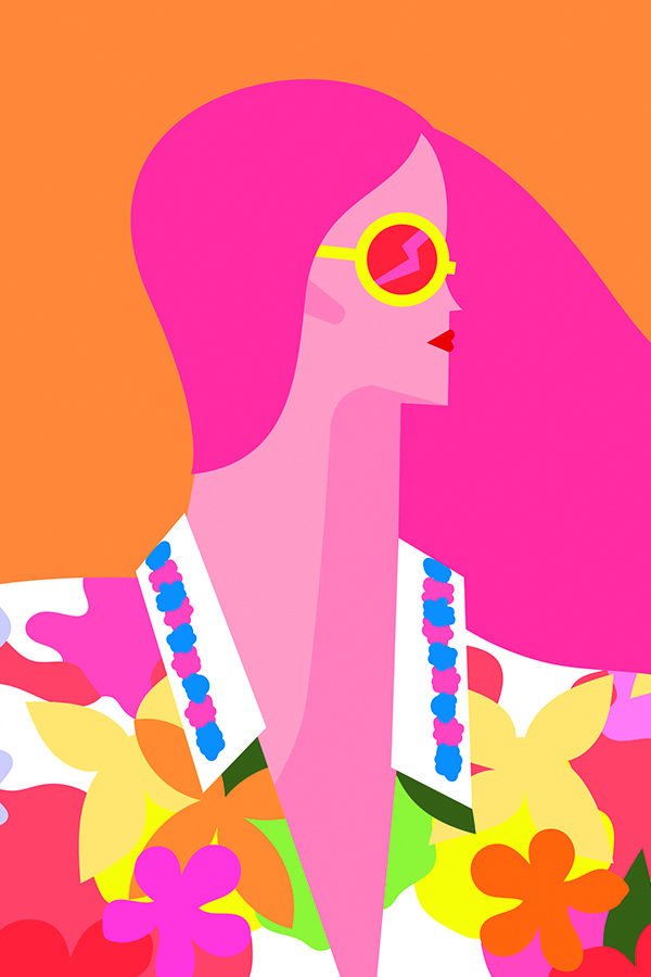 Ilustración de Veronica Grech para Desigual