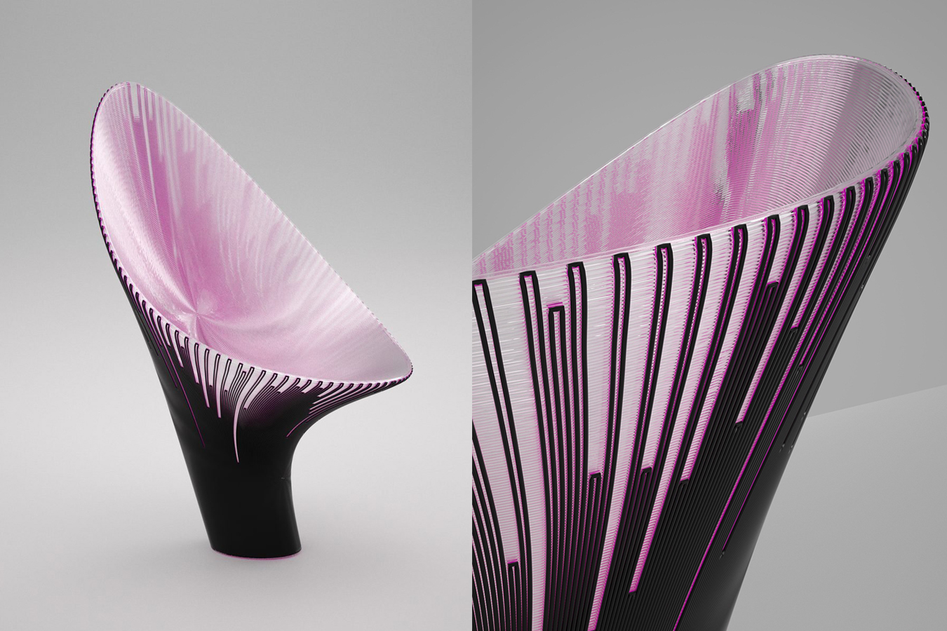 Silla Bow, de Zaha Hadid.
