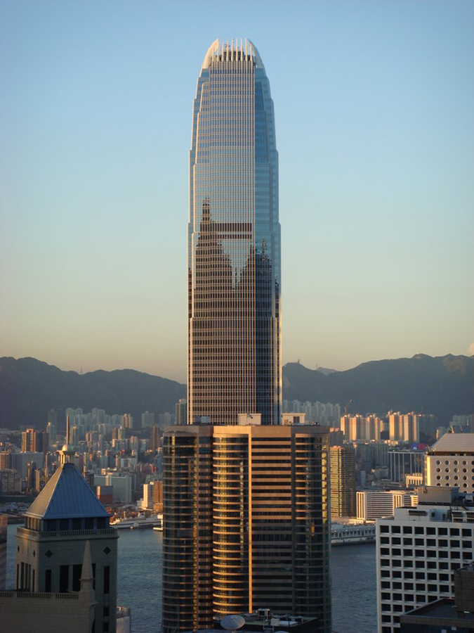 International Finance Center Two, Hong Kong, César Pelli & Rocco Design (412m)