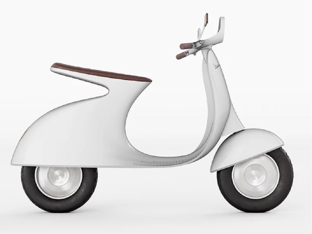 La nueva Vespa eléctrica de Piaggio.
