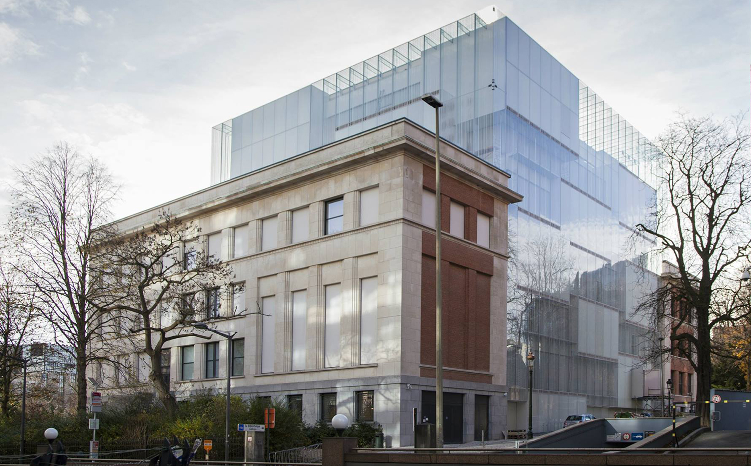 Maison de l'Historie Européene, en Bruselas (Bélgica), de Chaix & Morel et Associés.