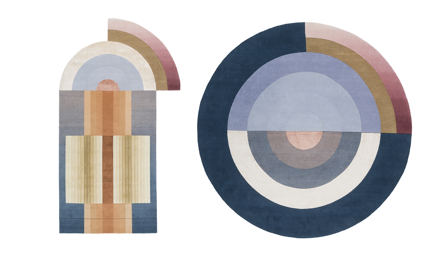 Mae Engelger ha recurrido a la geometría en su colección para CC-Tapis