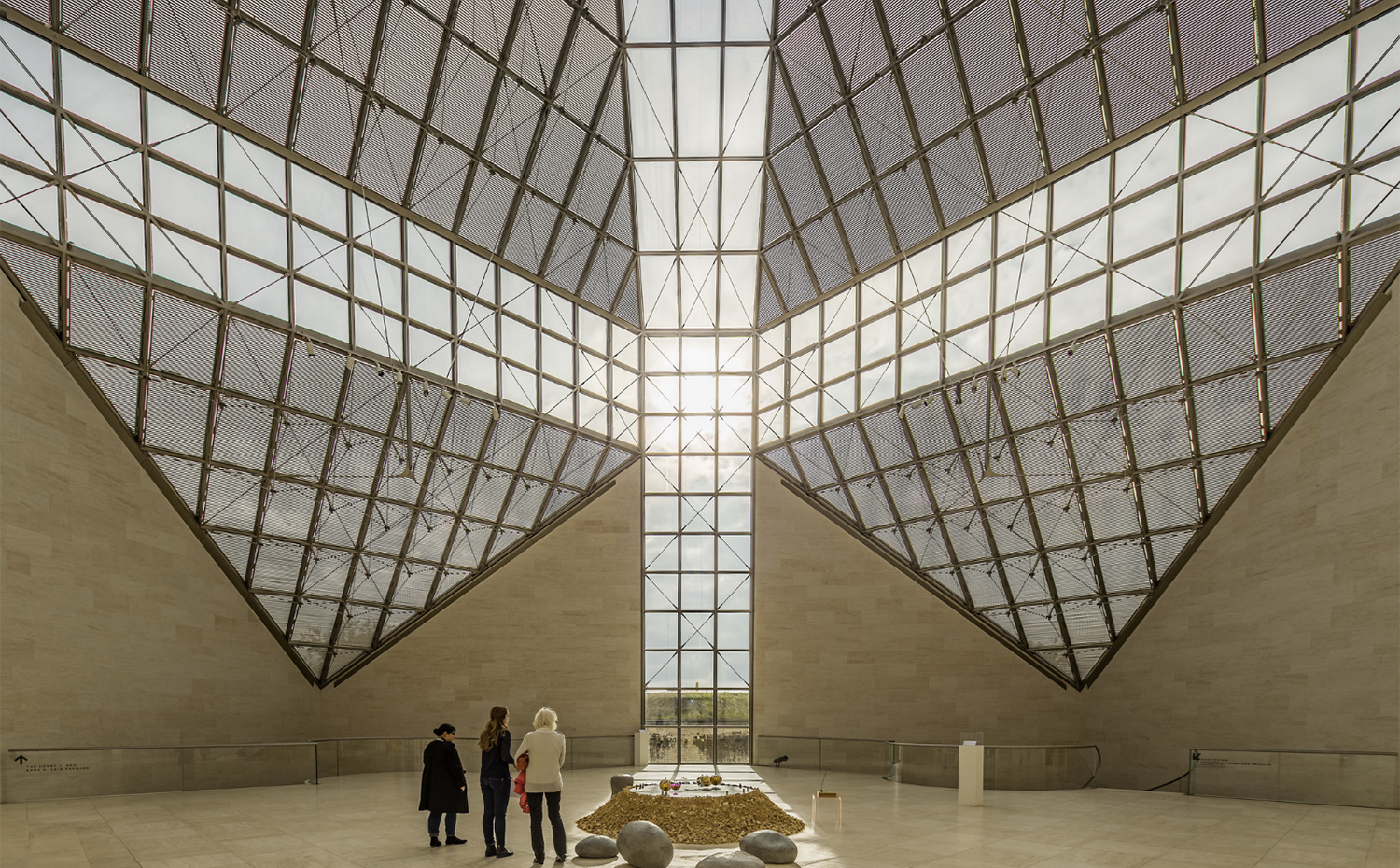museo MUDAM, en Luxemburgo, de I. M. Pei