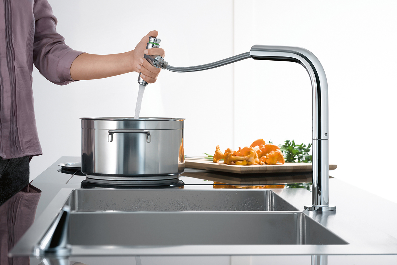 hansgrohe M7119H200KitchenMixer Function01. [10] Lo que esté en mi mano