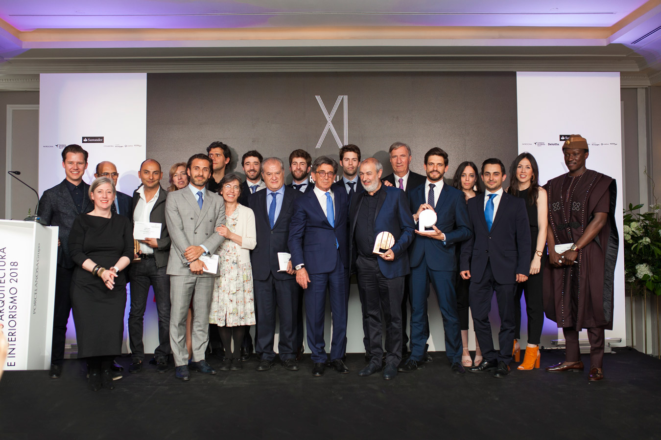 Los premiados de la XI edición de los premios de Arquitectura e Interiorismo de Porcelanosa